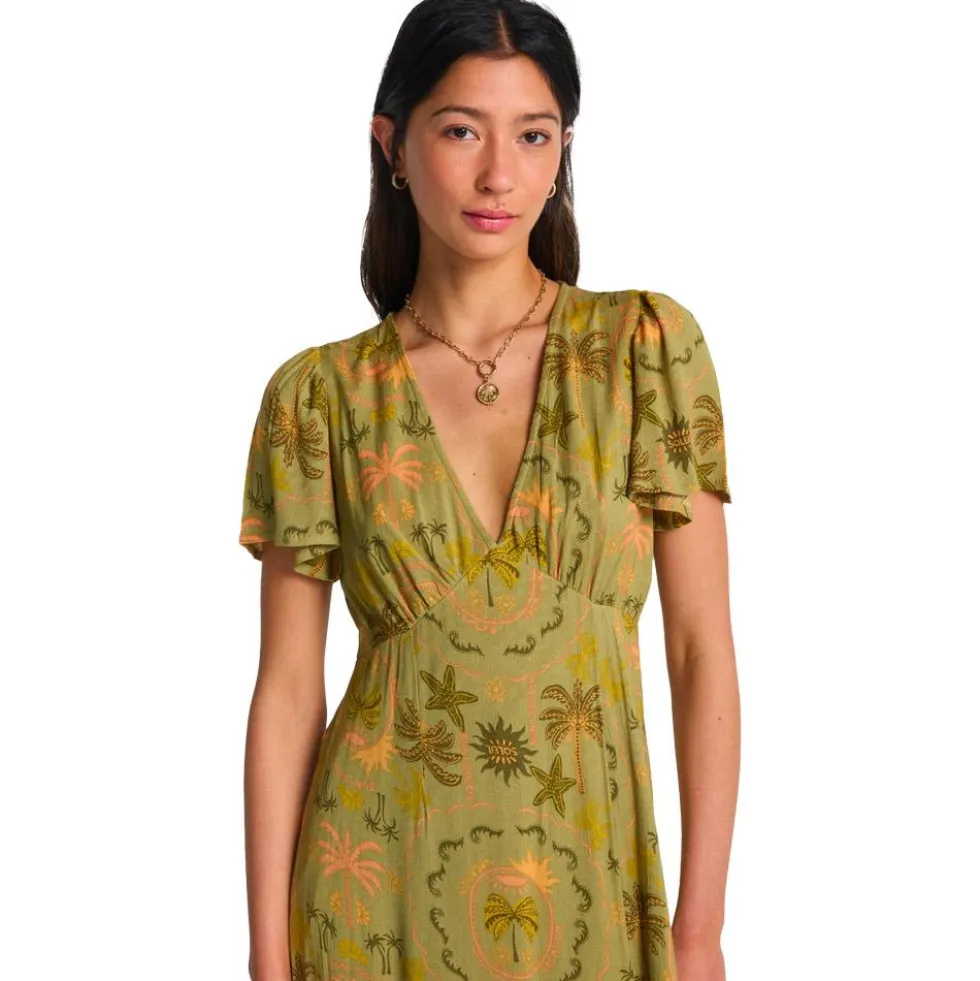 Abito Billabong Jet Set Cedar Green Cedar Green