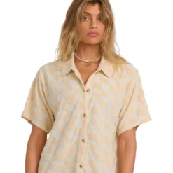Abito Billabong Laura Waves Knt Drs Antique White