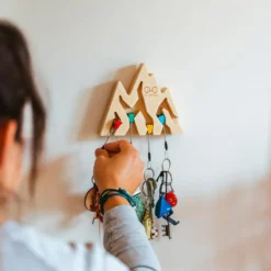 Accessori di allenamento YY Vertical Key Holder Mountain Erable