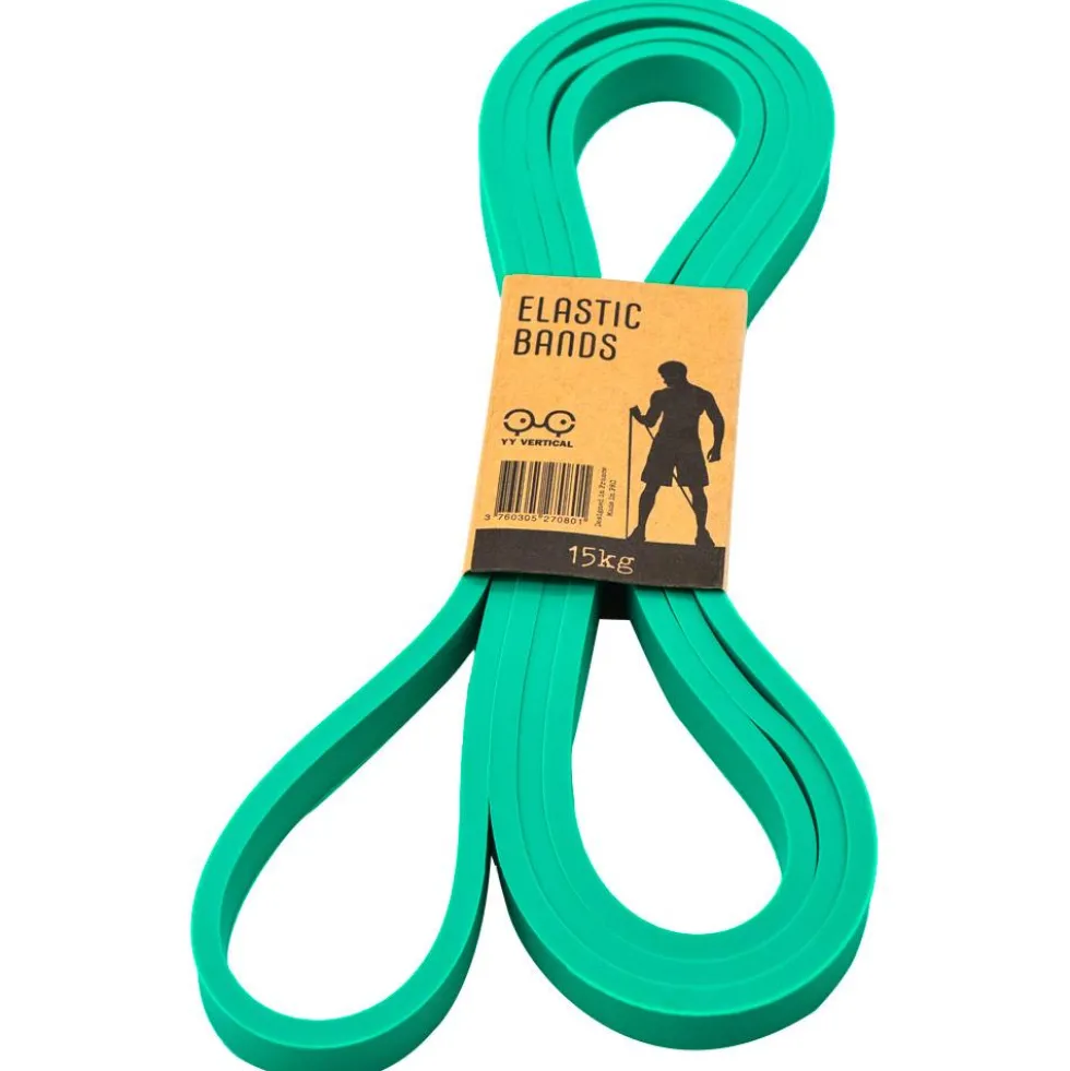 Accessori di allenamento YY Vertical Elastic Bands Vert 15 kg