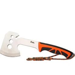 Accette SOL Stock Camp Hatchet Black Orange