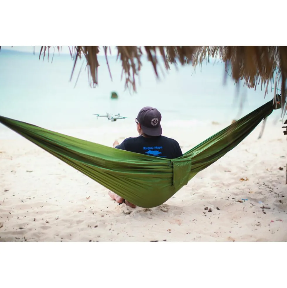 Amache Ticket To The Moon Compact Hammock Leaf Green