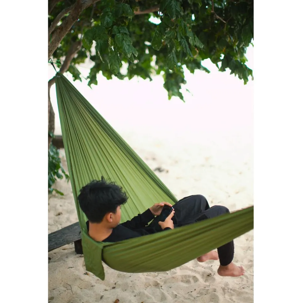 Amache Ticket To The Moon Compact Hammock Leaf Green