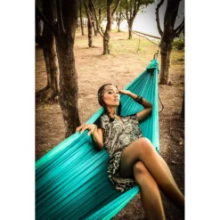 Amache Ticket To The Moon King Size Hammock Emerald Green