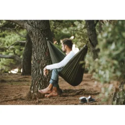Amache Ticket To The Moon Original Hammock Army Green Brown