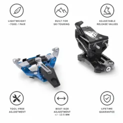 Attacchi da sci alpinismo Dynafit Speed Turn Blue