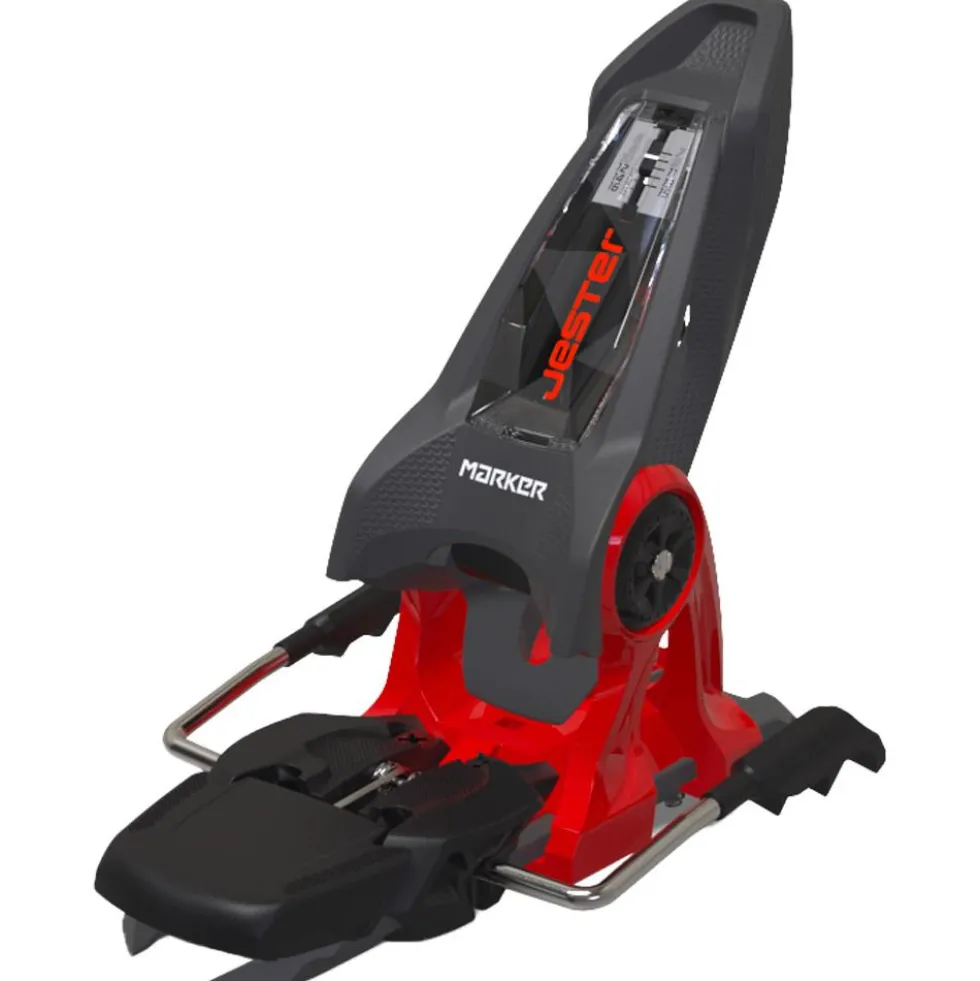 Attacchi Sci Marker Jester 16 120mm Anthracite Black Red