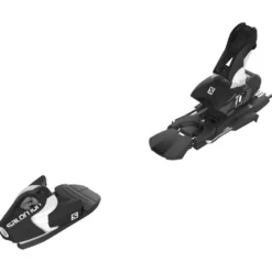 Attacchi Sci Salomon N Z10 Black White B80