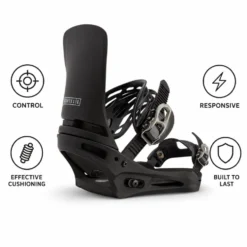 Attacchi Snowboard Burton Cartel X Black