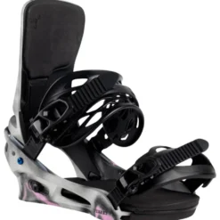 Attacchi Snowboard Burton Cartel X Pink Gray