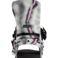 Attacchi Snowboard Burton Cartel X Pink Gray