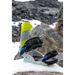 Attacchi Snowboard Drake Fifty Grey Lime