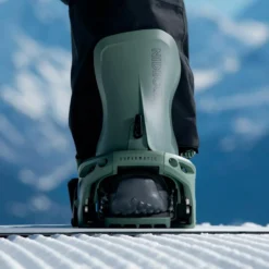 Attacchi Snowboard Nidecker Supermatic Lt Olive