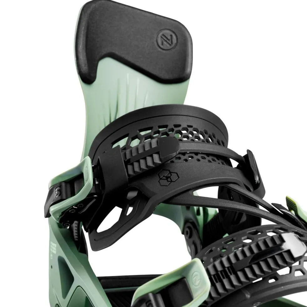 Attacchi Snowboard Nidecker Supermatic Lt Olive