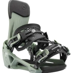 Attacchi Snowboard Nidecker Supermatic Lt Olive