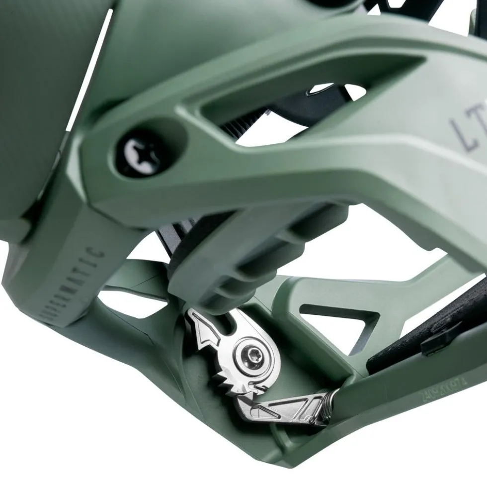 Attacchi Snowboard Nidecker Supermatic Lt Olive