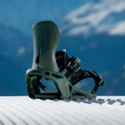 Attacchi Snowboard Nidecker Supermatic Lt Olive