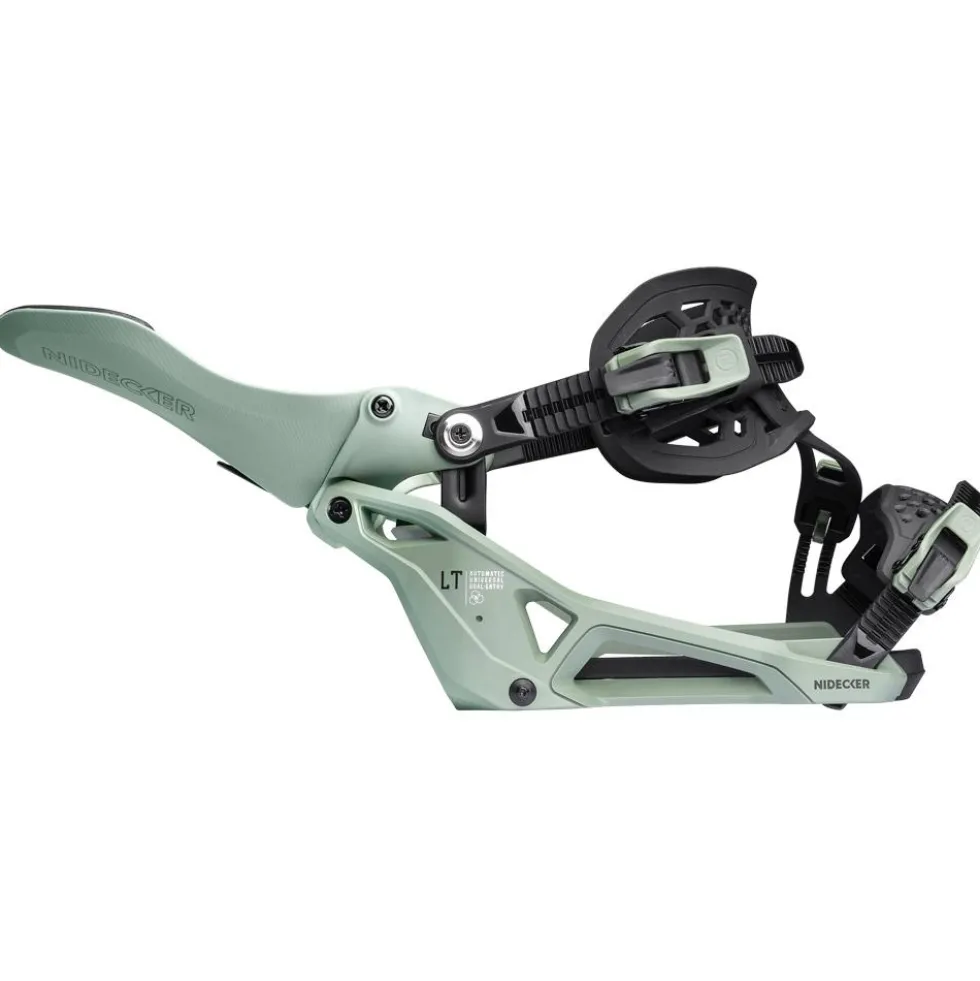 Attacchi Snowboard Nidecker Supermatic Lt Olive