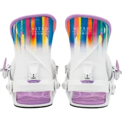 Attacchi Snowboard Nitro Cosmic White Brush