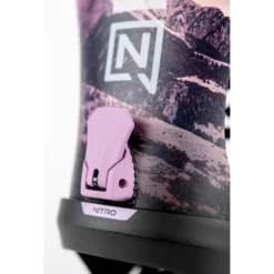 Attacchi Snowboard Nitro One Sunrise