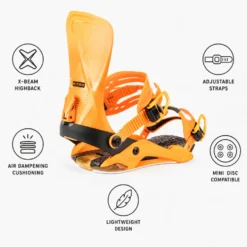 Attacchi Snowboard Nitro Phantom Orange Fade