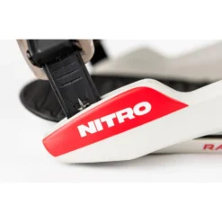 Attacchi Snowboard Nitro Rambler Raw black white red