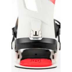 Attacchi Snowboard Nitro Rambler Raw black white red
