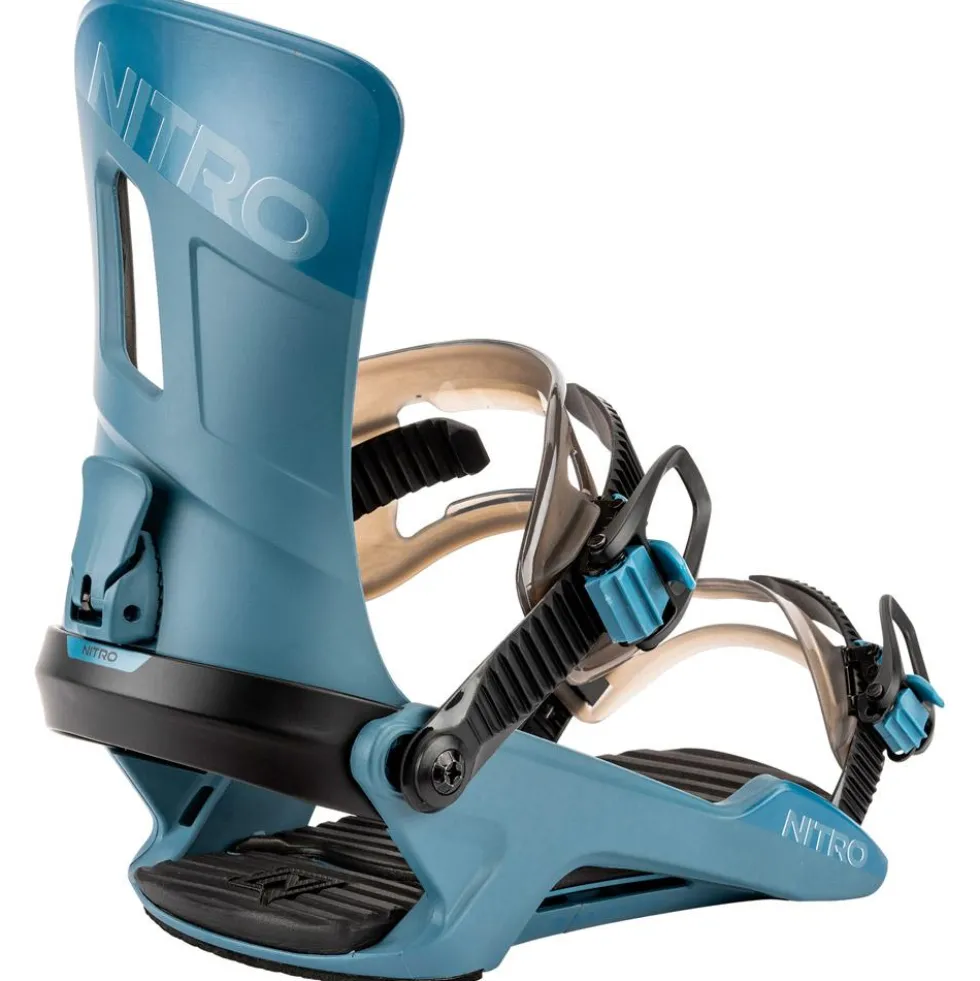 Attacchi Snowboard Nitro Rambler Blue