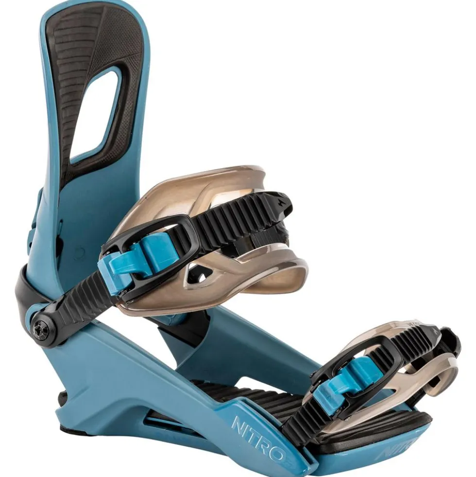 Attacchi Snowboard Nitro Rambler Blue