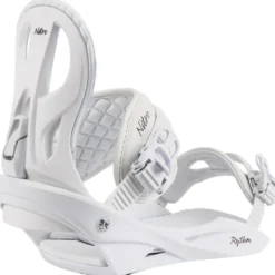 Attacchi Snowboard Nitro Rythm White Plum