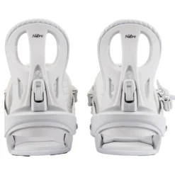 Attacchi Snowboard Nitro Rythm White Plum