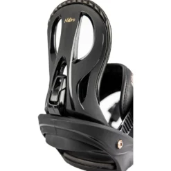 Attacchi Snowboard Nitro Rythm Black Bronze