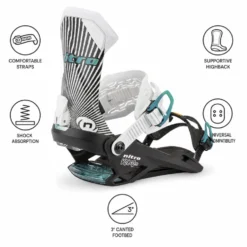 Attacchi Snowboard Nitro Team X Volcom