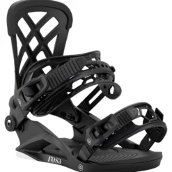 Attacchi Snowboard Union Rosa Black
