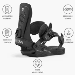 Attacchi Snowboard Union Trilogy Black