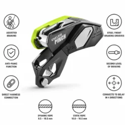 Attrezzati Edelrid Pinch Anthracite Oasis