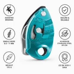Attrezzati Petzl Grigri Bleu