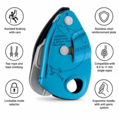 Attrezzati Petzl Grigri + Blue