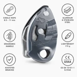 Attrezzati Petzl Grigri Gris