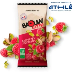 Barrette energetiche Baouw Extra Bio 50 g Framboise Pistache