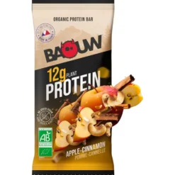 Barrette energetiche Baouw Protéinée Bio 50 g. Pomme & Cannelle