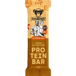 Barrette energetiche Chimpanzee Organic Protein Bar 45 g. Coffee Nuts