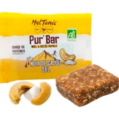 Barrette energetiche Meltonic Pur'Bar Bio 50 g. Cajou & Sel