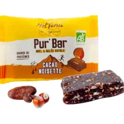 Barrette energetiche Meltonic Pur'Bar Bio 50 g. Cacao & Noisettes