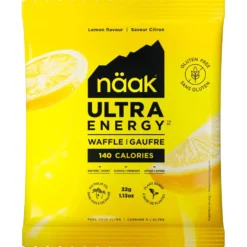 Barrette energetiche Naak Ultra Energy Waffles 32 g. Citron