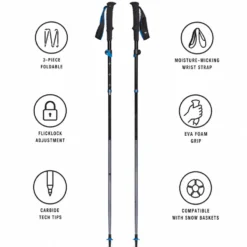 Bastoncini Black Diamond Distance Flz Pewter
