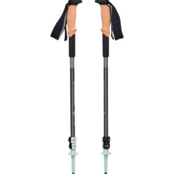 Bastoncini Black Diamond Pursuit Shock Steel Grey-Foam Green