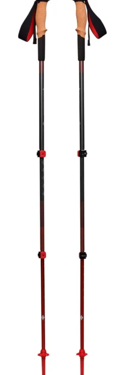 Bastoncini Black Diamond Pursuit Shock Steel Grey-Octane