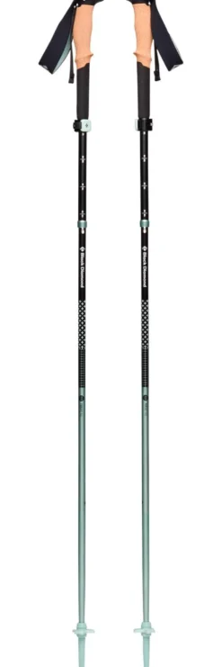 Bastoncini Black Diamond Pursuit Flz Black-Foam Green