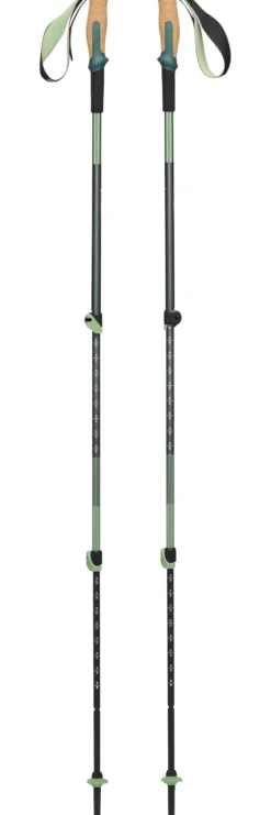 Bastoncini Black Diamond Trail Vista Shock Trek 110-140 cm Deep Woods